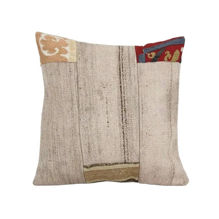 Oreiller turc Kilim, coussin, coussin de dinde, bohème pour la vente par Vintage Pillows Store