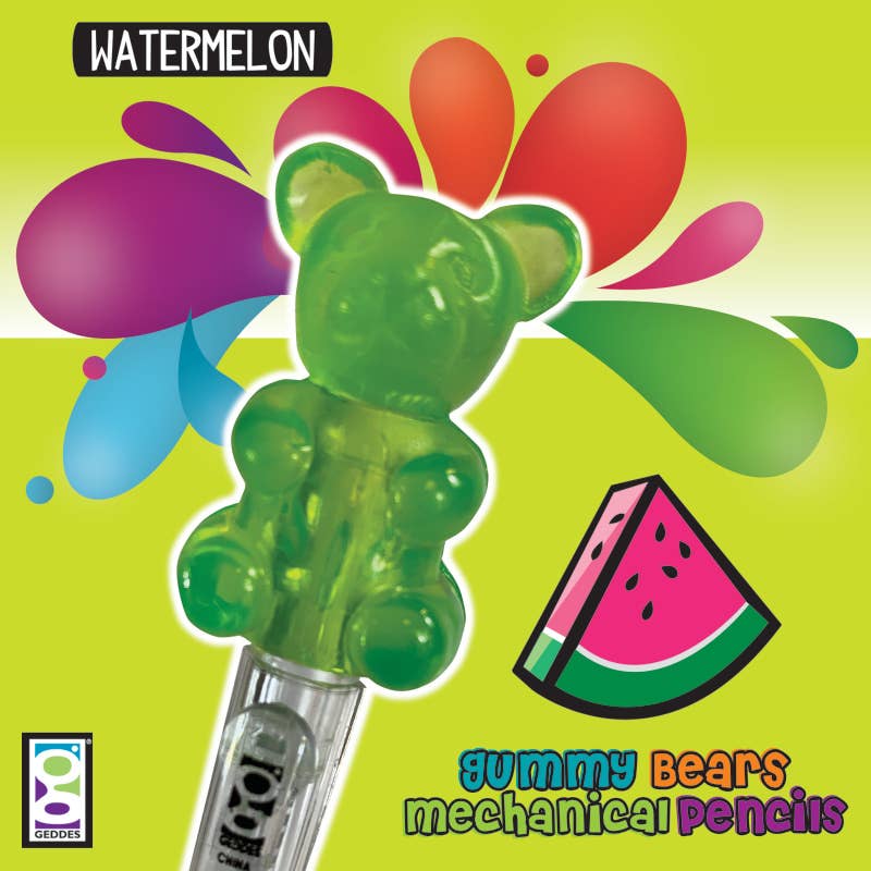 Geddes - Venta al por mayor Lápices - Portaminas Perfumada Gummy Bear 7 mm 24/bañera7
