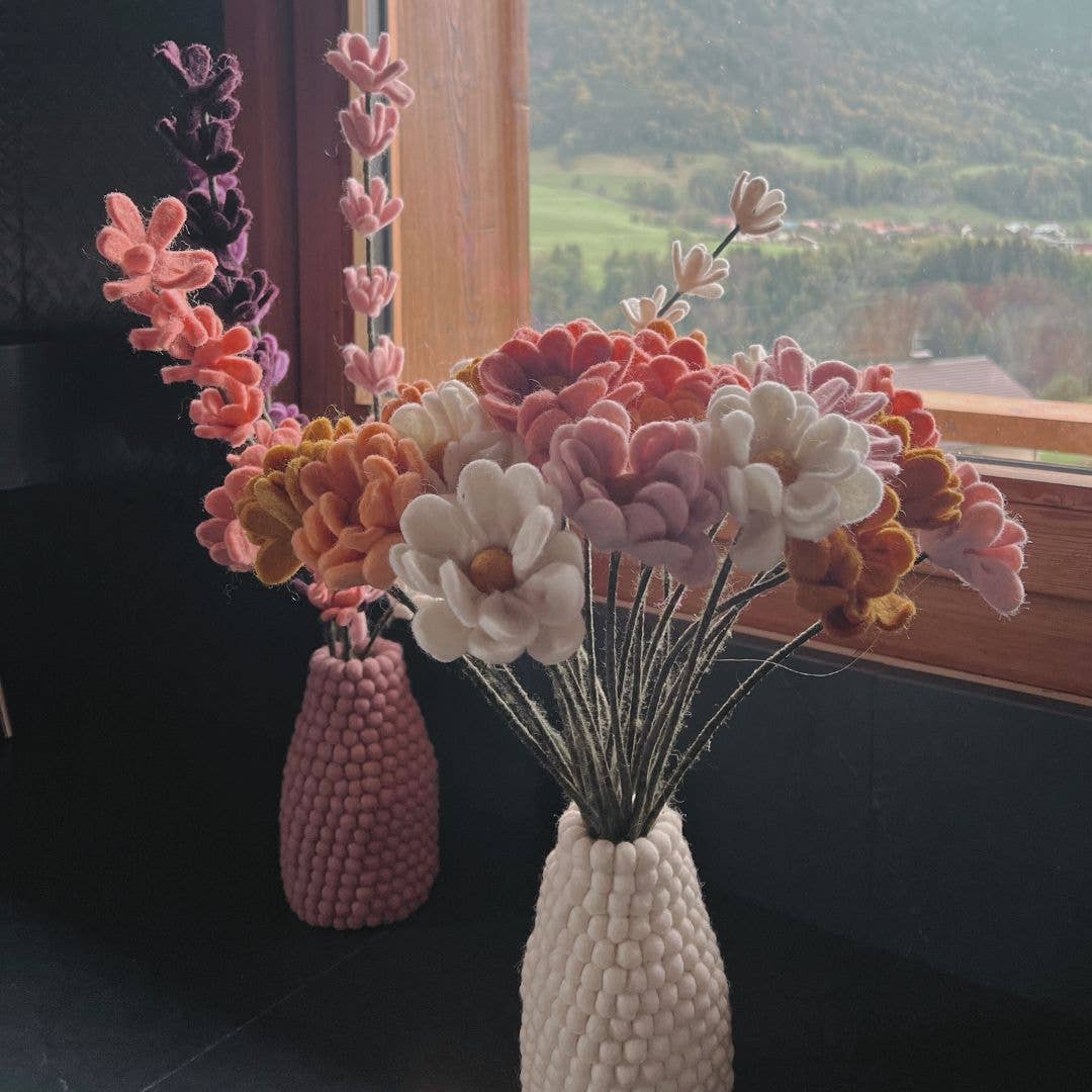 New Heidi - Wholesale Vase - Felt flower vases - New Heidi handmade creation3