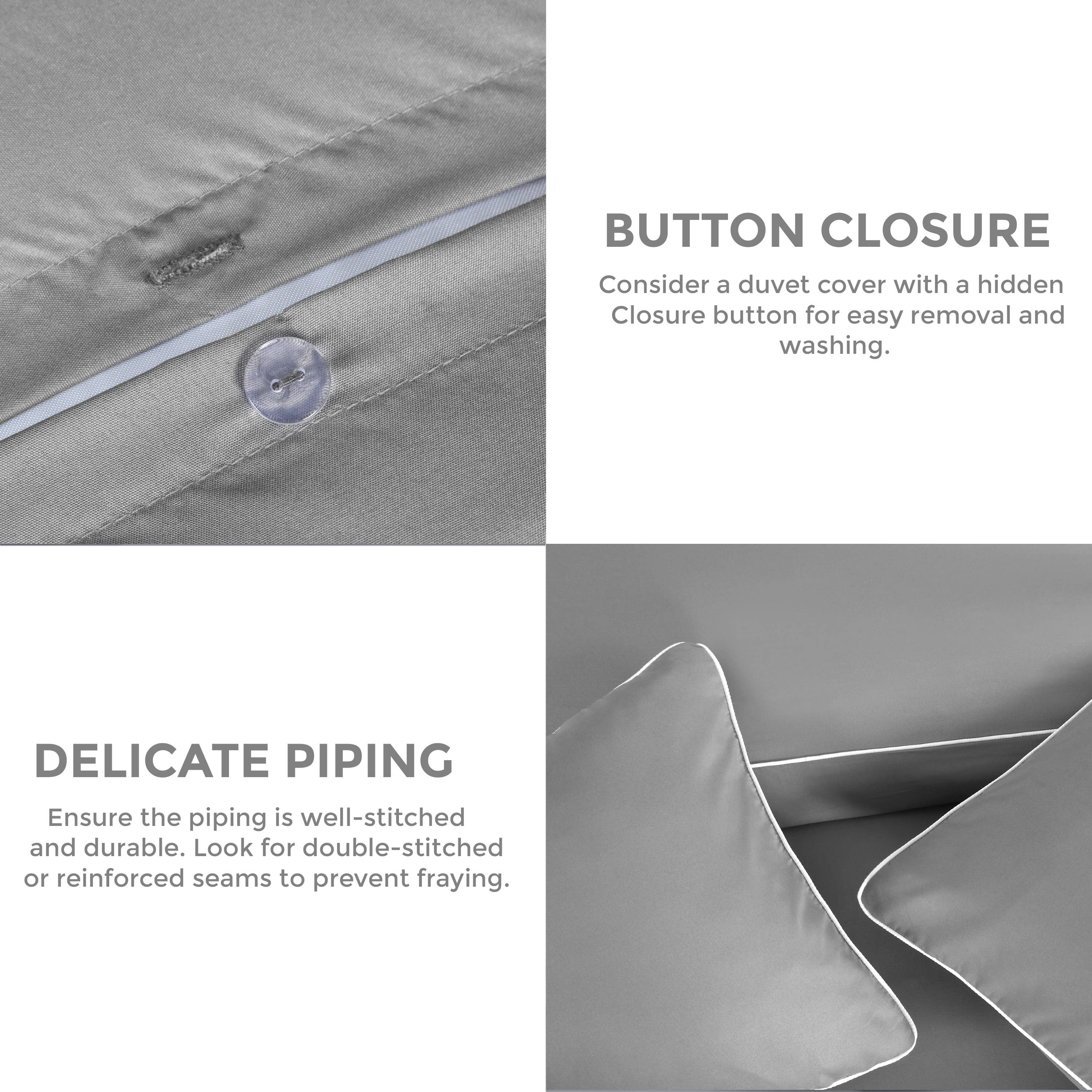 Cotton Passion – wholesale Bedding set – Duvet Cover Set Luxury Piping Ultra Soft Duvet Comforter Set14