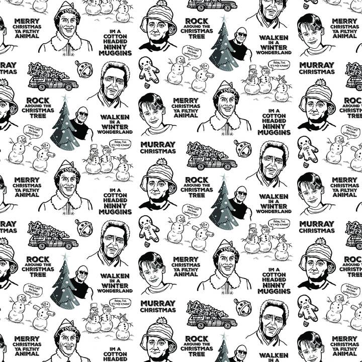 Design Corner - Venta al por mayor Sobre de papel de regalo - Hoja de papel de regalo de Navidad de 24 «x36»2