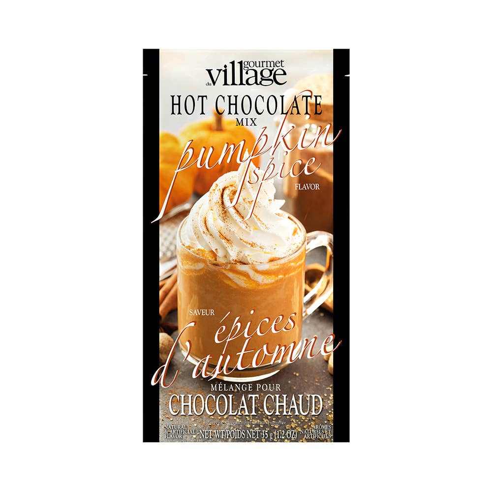 Gourmet Du Village - Vente Préparations/kits pour chocolat chaud - Épice à la citrouille Mini Hot Choc0