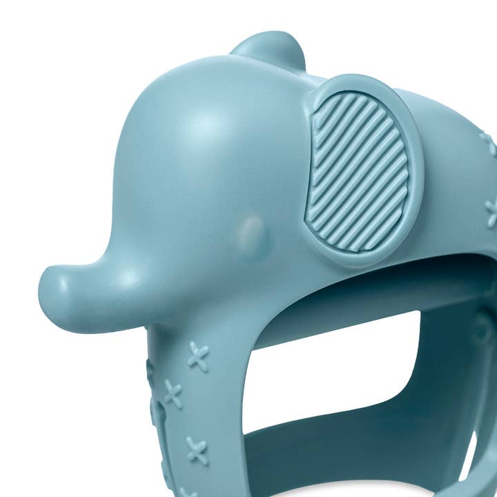 Itzy Ritzy - Wholesale Teether (Not Clip-On) - Baby - Elephant Bitzy Grip™3