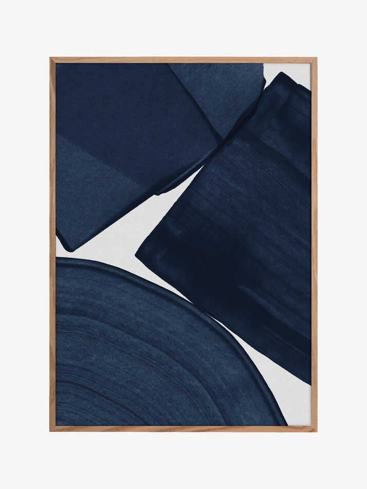 Pintura Minimalista Azul II por atacado de Pictufy Wholesale