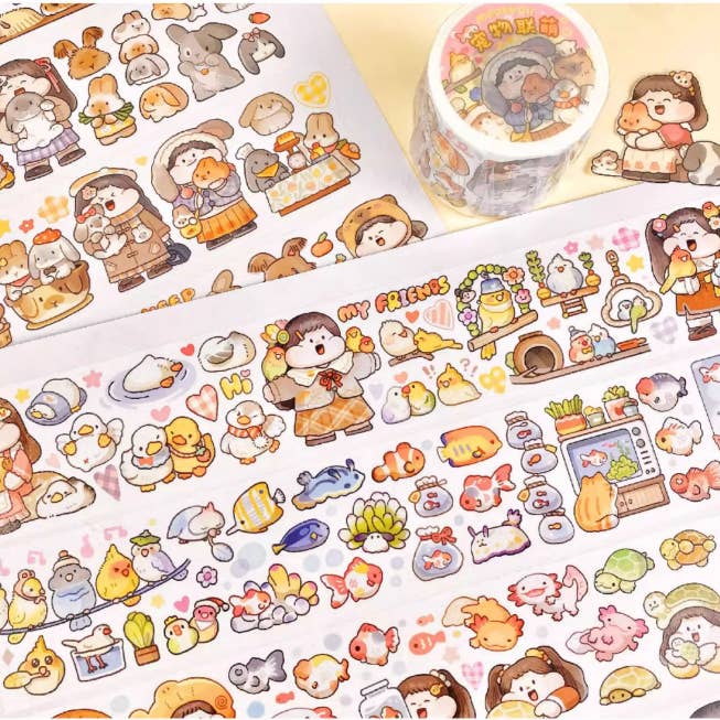 Meatball | Washi Tape - Pet Alliance for wholesale by MIC & MIM Premium Paper Shop