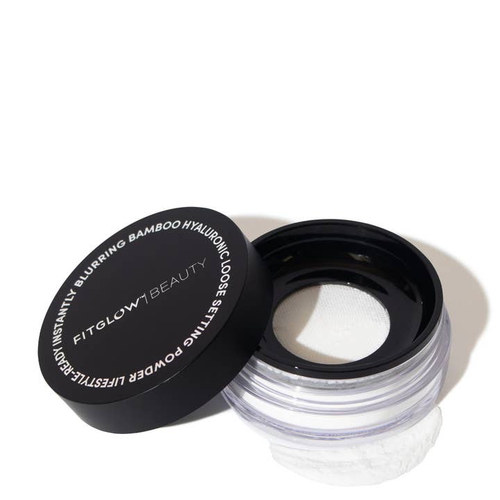 Bamboo Hyaluronic Loose Setting Powder for wholesale by Fitglow Beauty