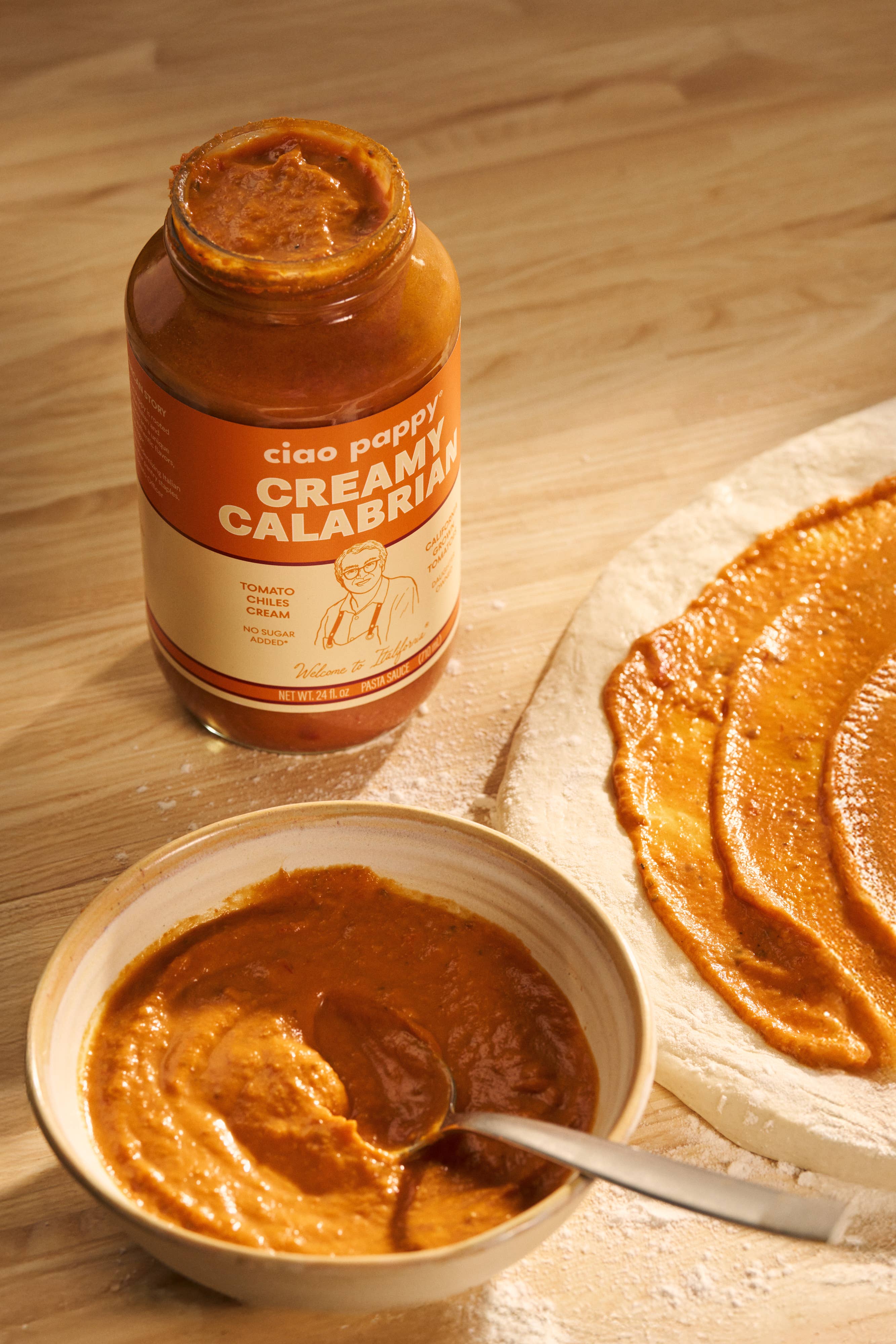 Ciao Pappy - Wholesale Pasta Sauce - Creamy Calabrian Marinara Pasta Sauce4