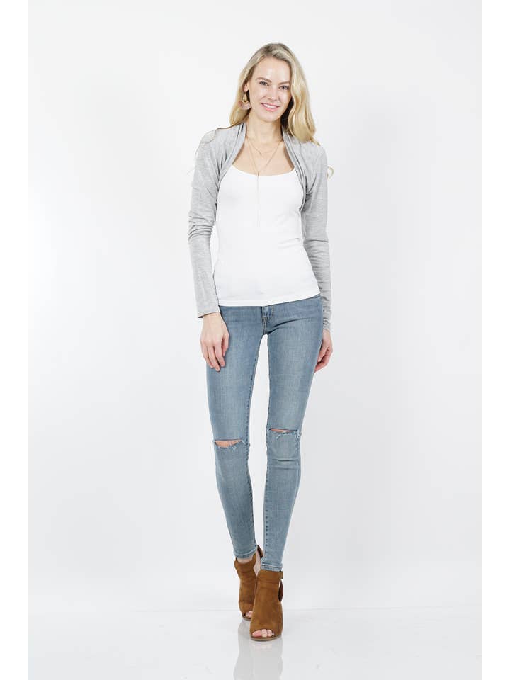 42POPS - Vendita all'ingrosso Cardigan - Donna - "...Estensione manica Bolero Cardigan5