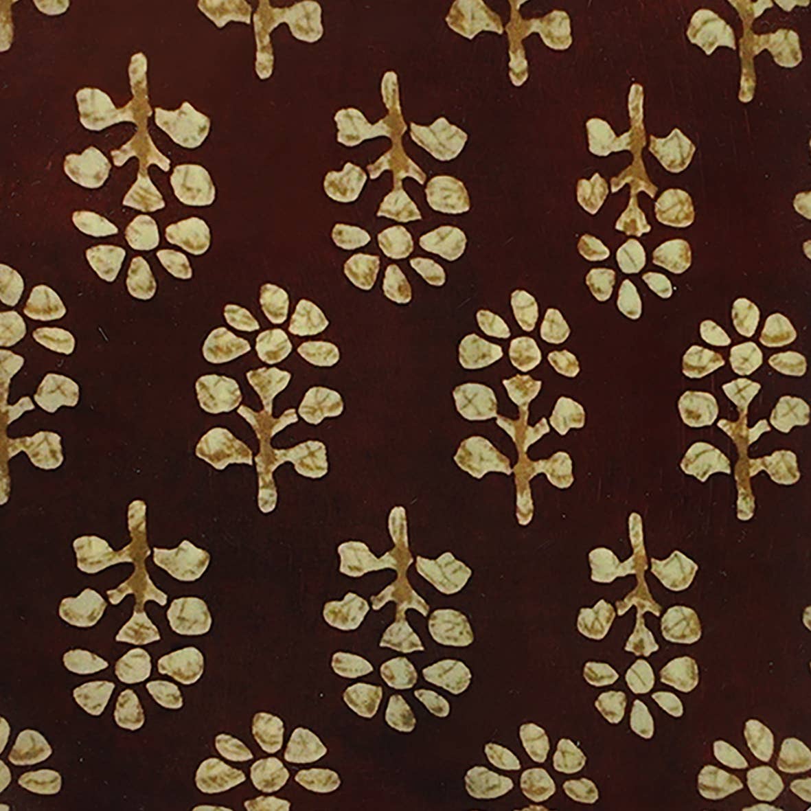 Maison Lilo - Wholesale Decorative Tray - Mahogany enamel metal tray 15x25, gold border3