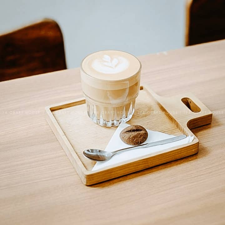 194 Craft House – Engroshandel Serveringsbakke – Firkantet træbakke til sofabord - Valentinsgaver1