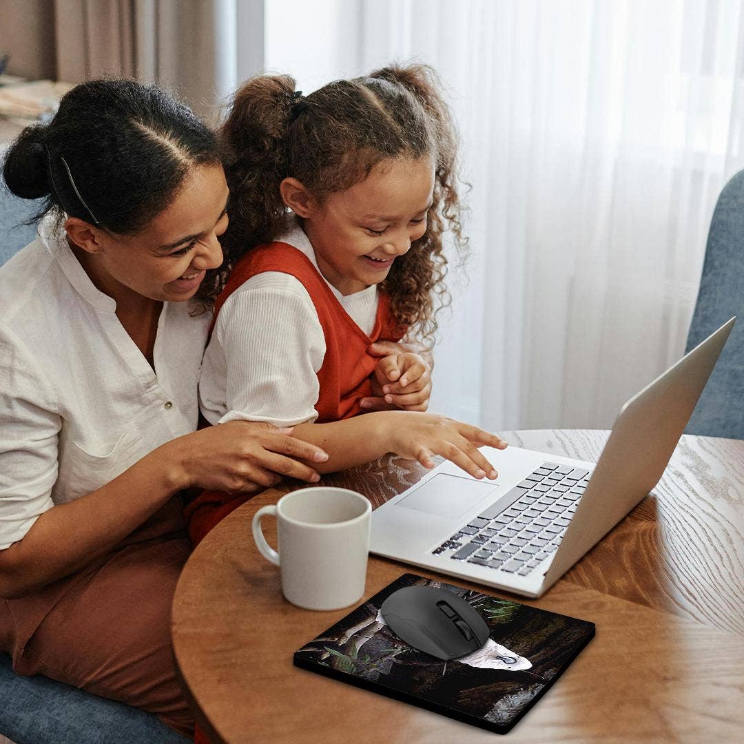 3dRose - Wholesale Mousepad/Trackpad - 3dRose, Moluccan Cockatoo, Mouse Pad1