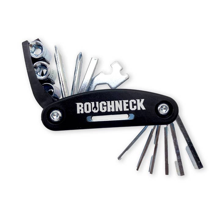 Novelty Brands - Wholesale Handy Tool - Roughneck Multi-Tool 16 in 1 Tool Display- 6/Display