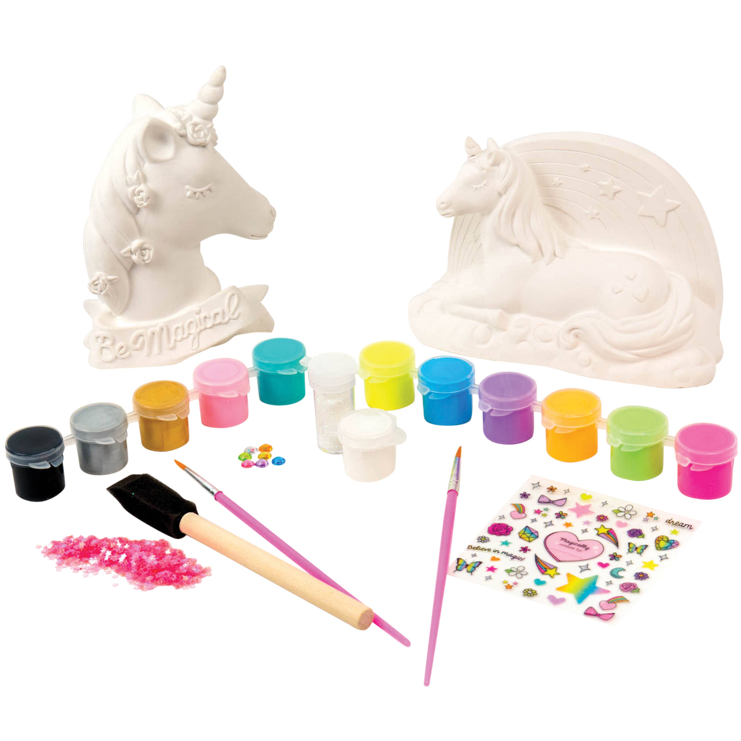 US Toy Company - Wholesale DIY Craft Kit - Kids - Paint Your Own Unicorns 3-unit case pack2