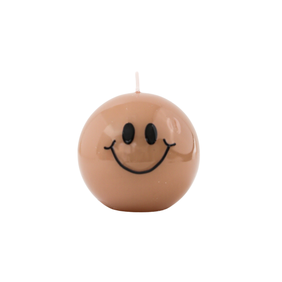 Aifcandles – wholesale Novelty candle – Smiley Candle – 7.5 cm - Sand0