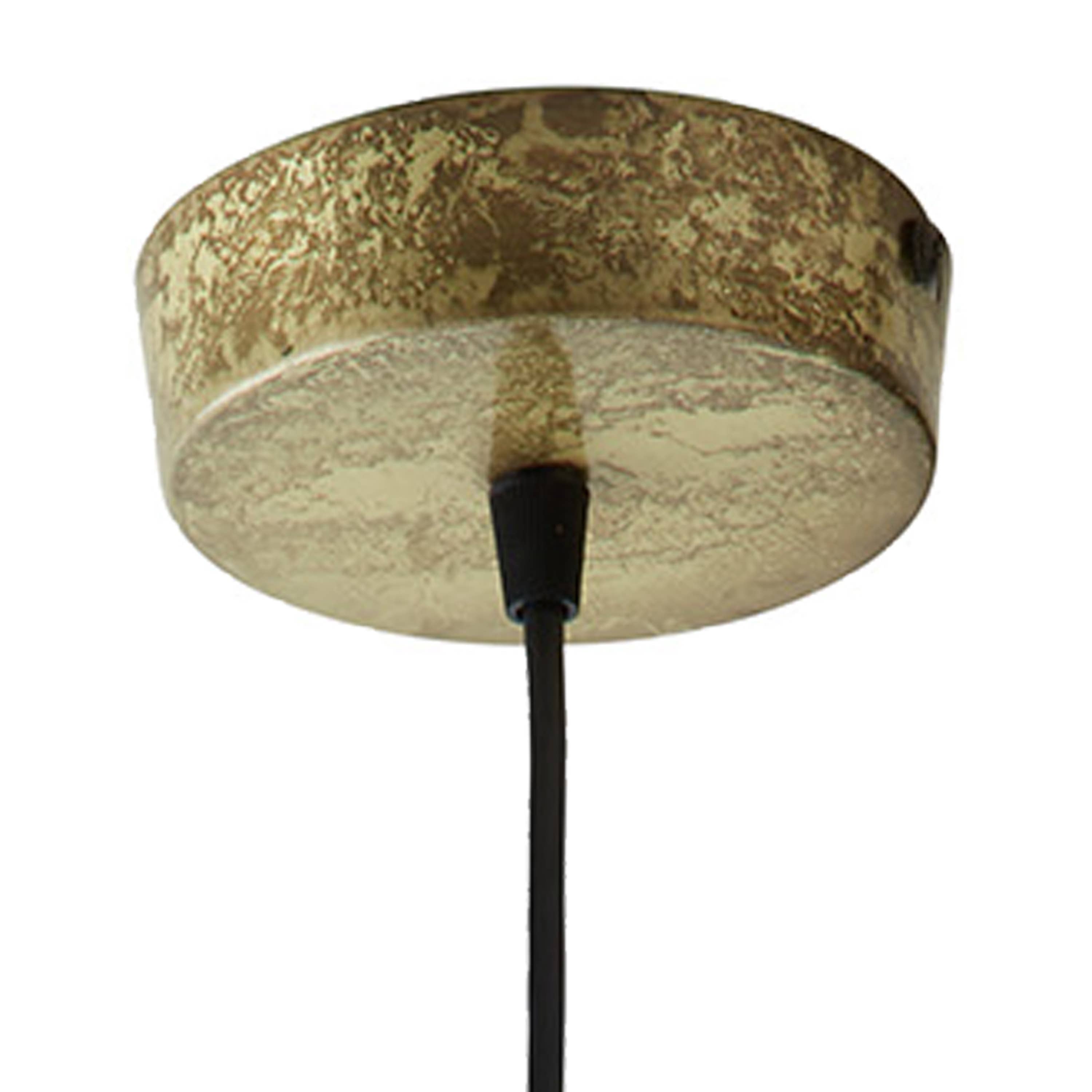 River of Goods - Wholesale Chandelier/Hanging Light - 13"W Antique Gold Punched Metal Adjustable Pendant Lamp11