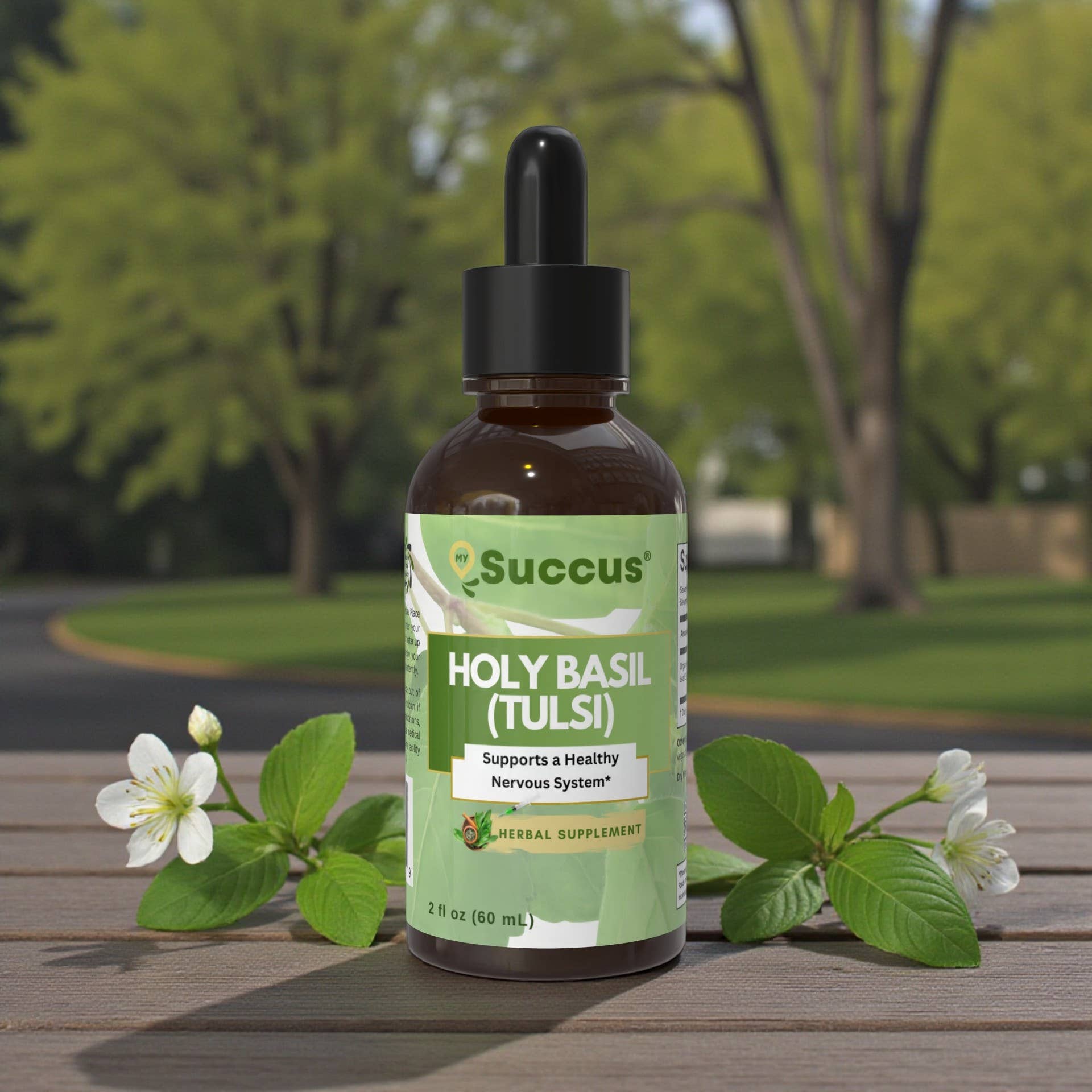 Succus - Wholesale Tincture - Holy Basil Tincture – Calming Herbal Balance2