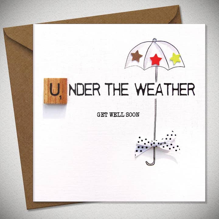 UNDER THE WEATHER (6 Pack) for wholesale by Bexy Boo Ltd