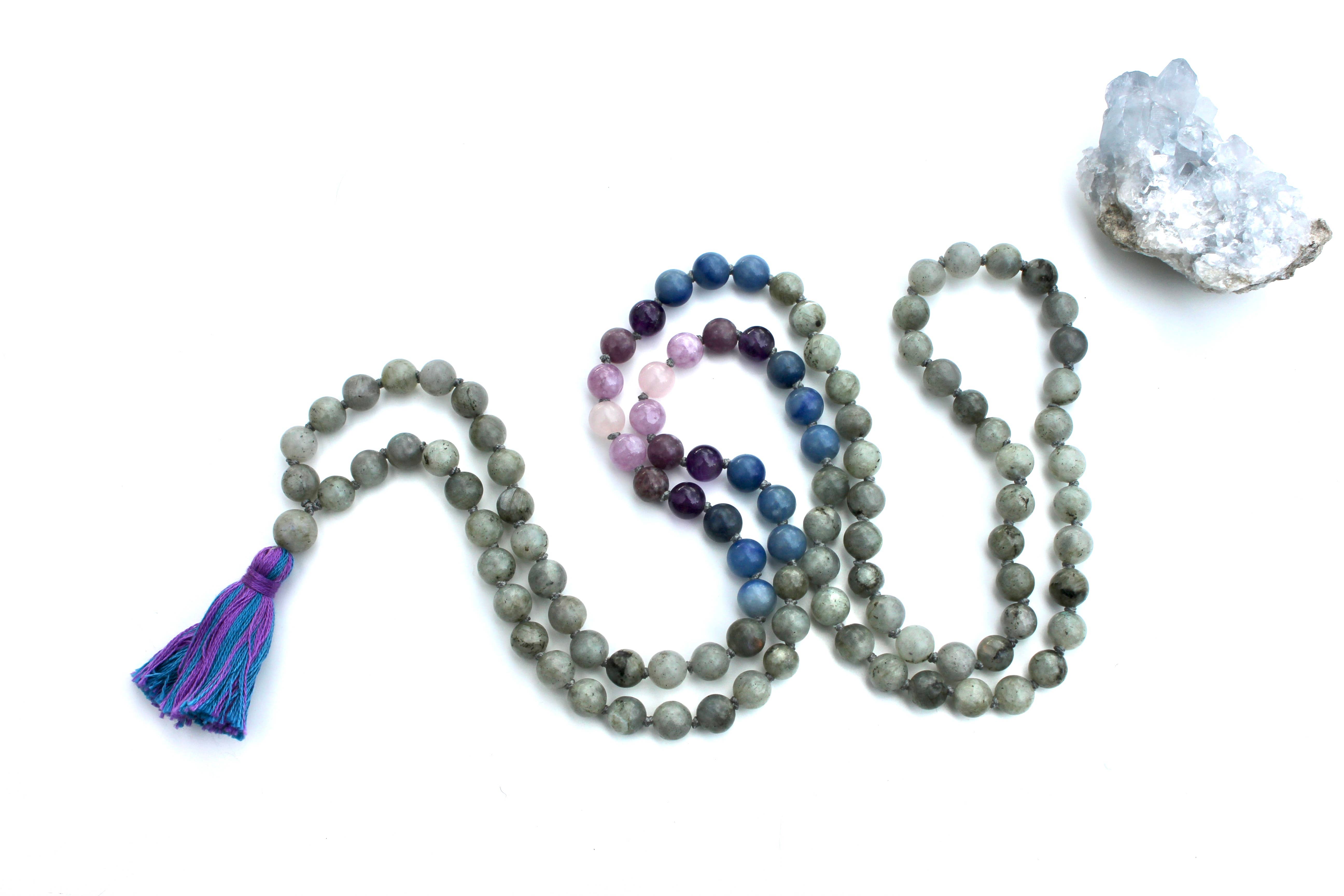 MadeByTheMoonchild - Vendita all'ingrosso Collane a grani - Spiritual Gangsta Mala | Guida intuitiva e pace interiore3