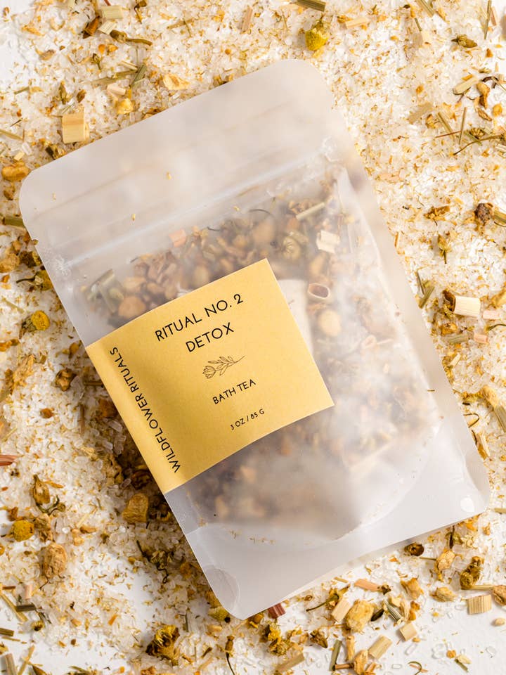 Ritual No. 2 Detox botaniskt badte – citrongräs och ingefära för wholesale av Wildflower Rituals