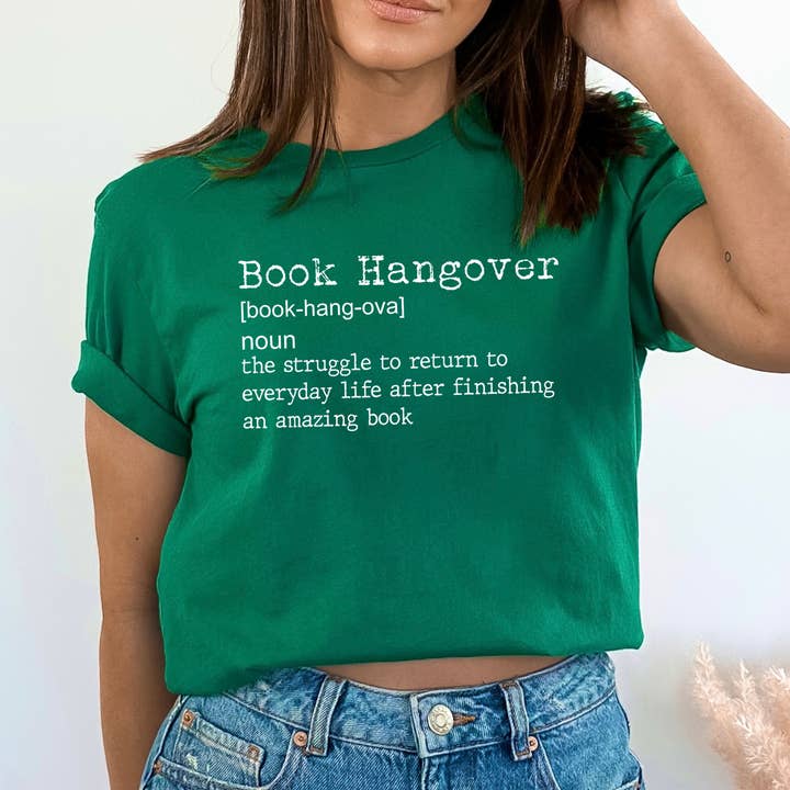 Camicia Book Hangover, Camicia Book Lover, Regalo per amanti dei libri per la vendita all'ingrosso da parte di Tee Story