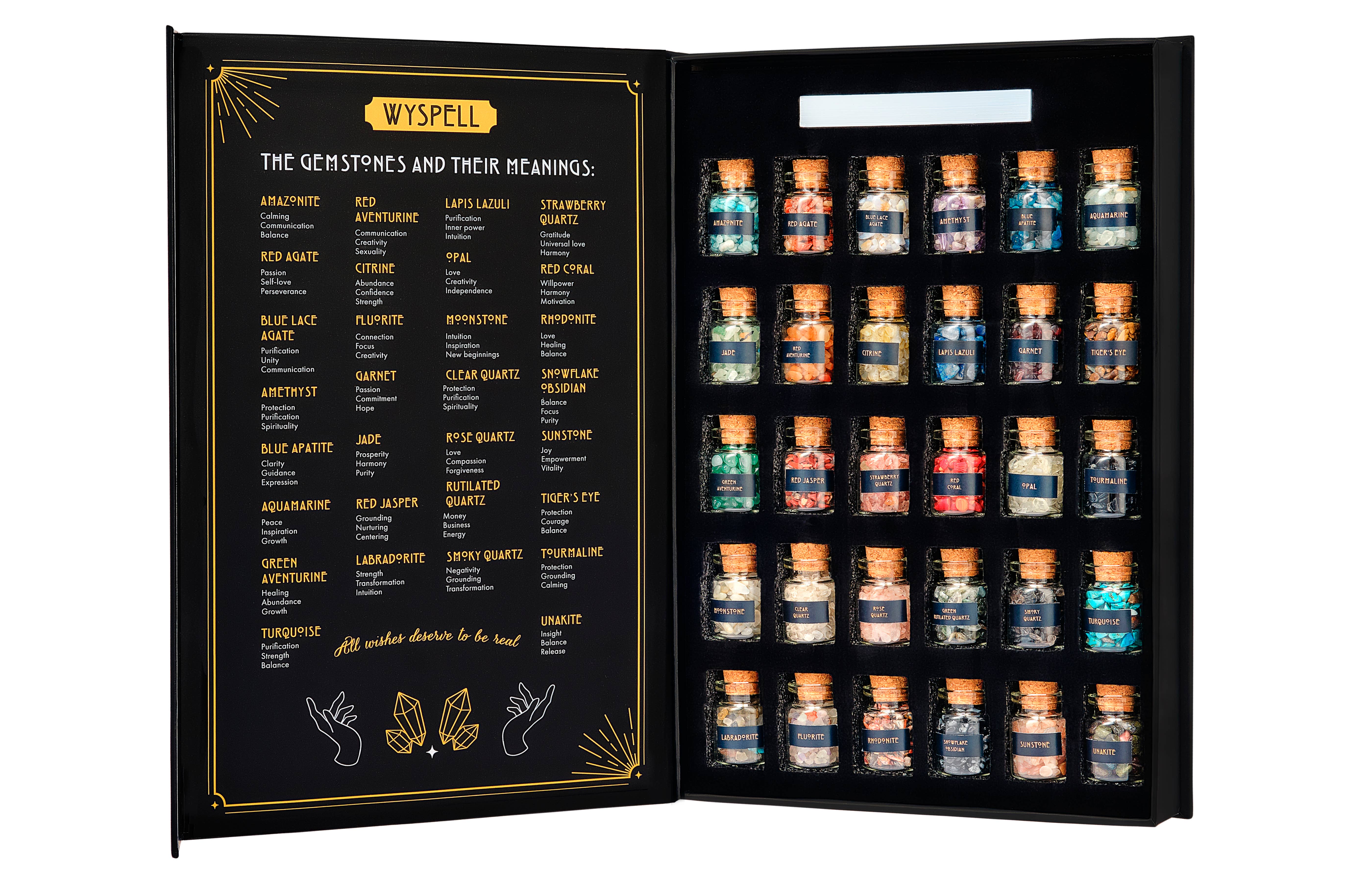 Futura People Inc. - Wholesale Art Stones - Wyspell Gemstone Kit 30 PCS2