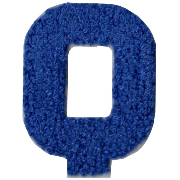 Patch Points - Wholesale Patch - Royal Blue Chenille Iron on Letters16