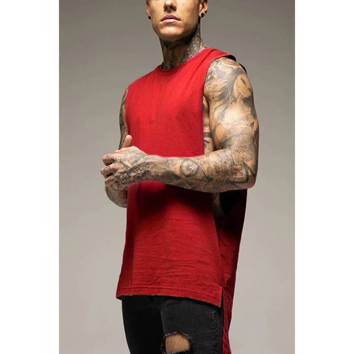 Paperdoll - Wholesale Tank top – Men's - Gym Fitness Workout Cotton Sleeveless Shirt6