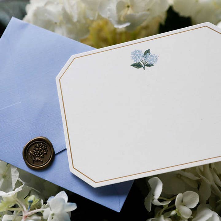 Rifle Paper Co. - Wholesale Stationery/Notecard Set - Hydrangea Letter Writing Set5