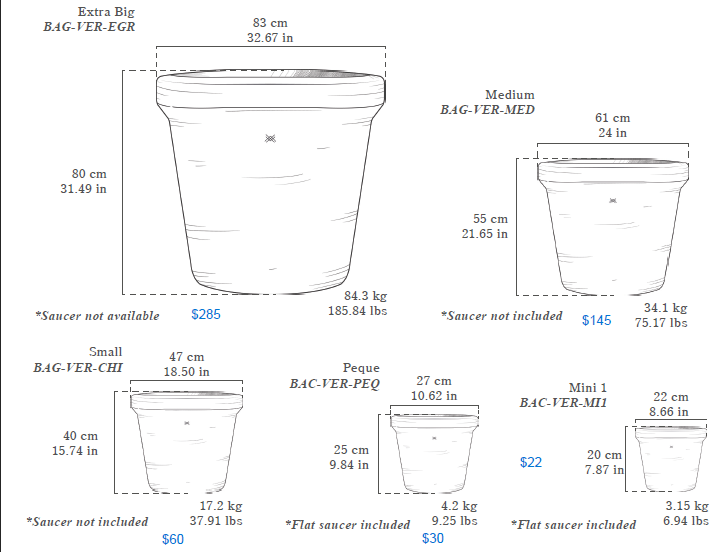The Meraki Lifestyle - Wholesale Plant Pot - Veracruz1