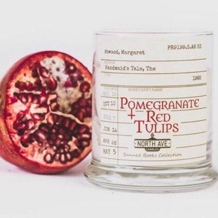 North Ave Candles - Wholesale Jar/Filled Candle - Banned Book Candle / The Handmaid’s Tale / Feminist Gift5
