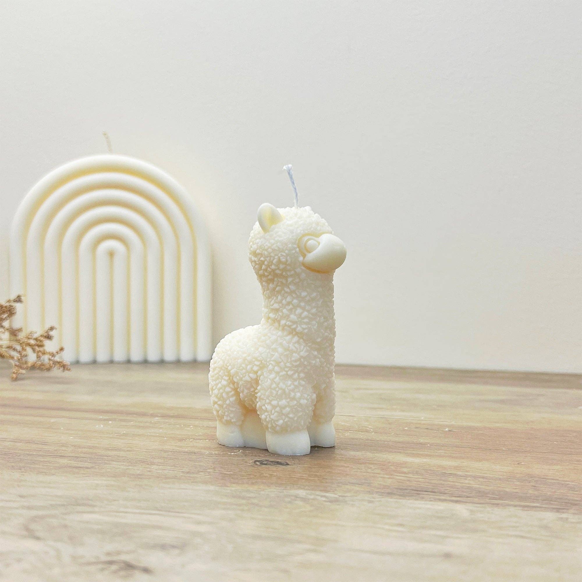 Eli and Things – Velas de decoração por atacado – Vela de Alpaca - Velas em Forma de Lhama - Presente Fofo de Animal0