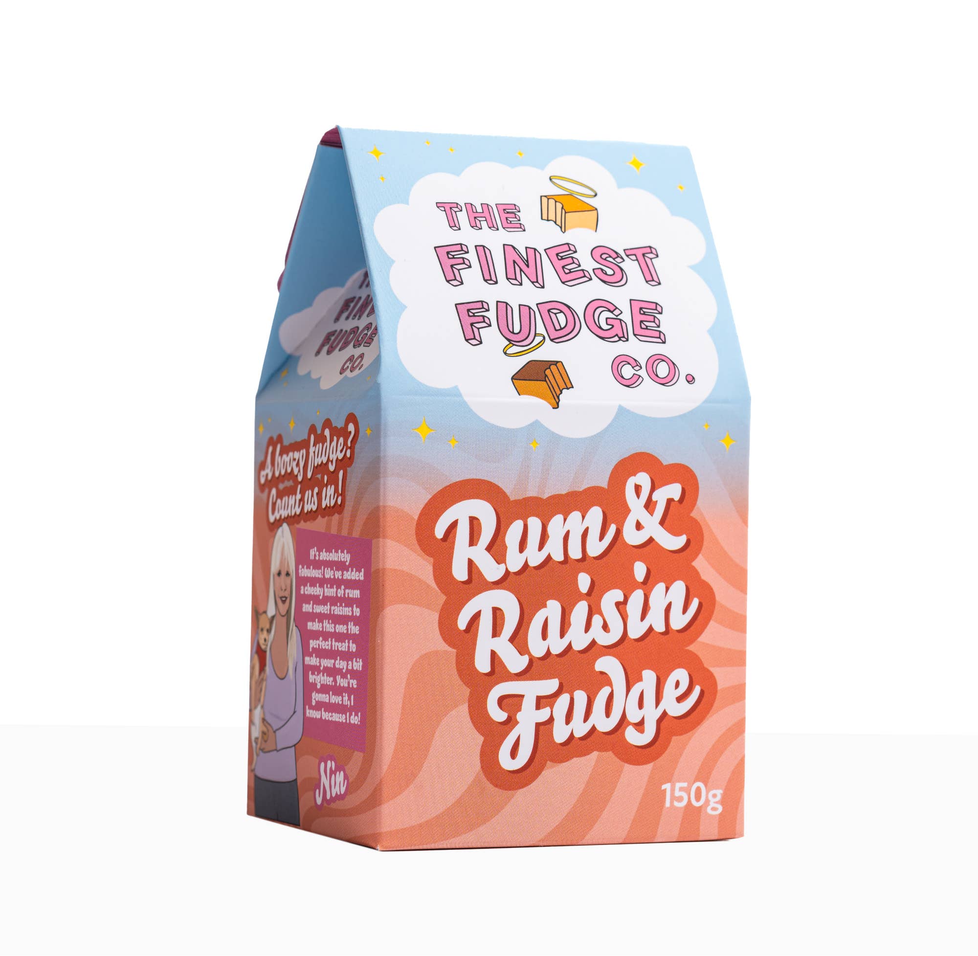 The Finest Fudge Co – wholesale Fudge – Rum and Raisin Fudge Box2