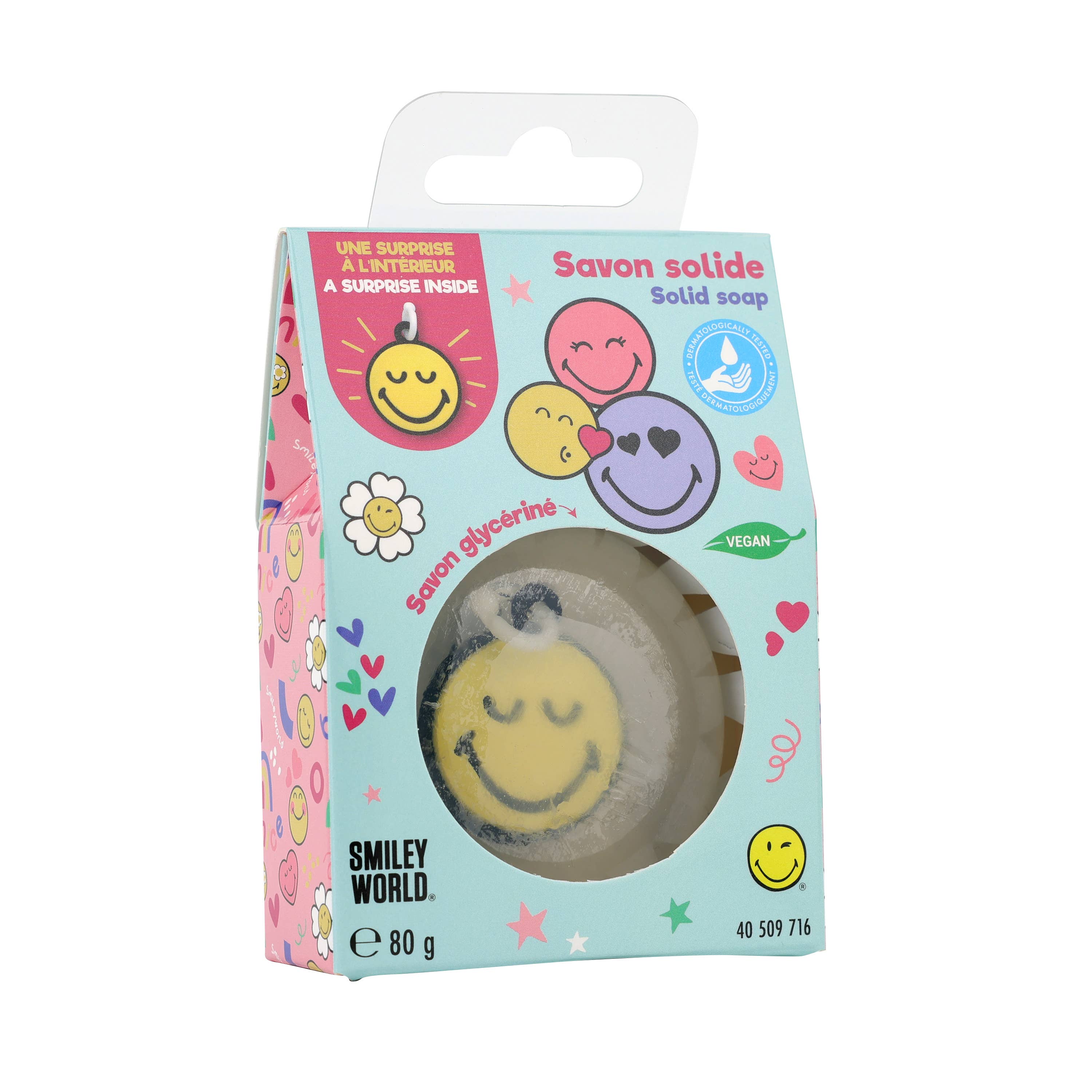 Takecare – sabonete sólido por atacado – Smiley - Sabonete em Barra com Surpresa - 80 g1