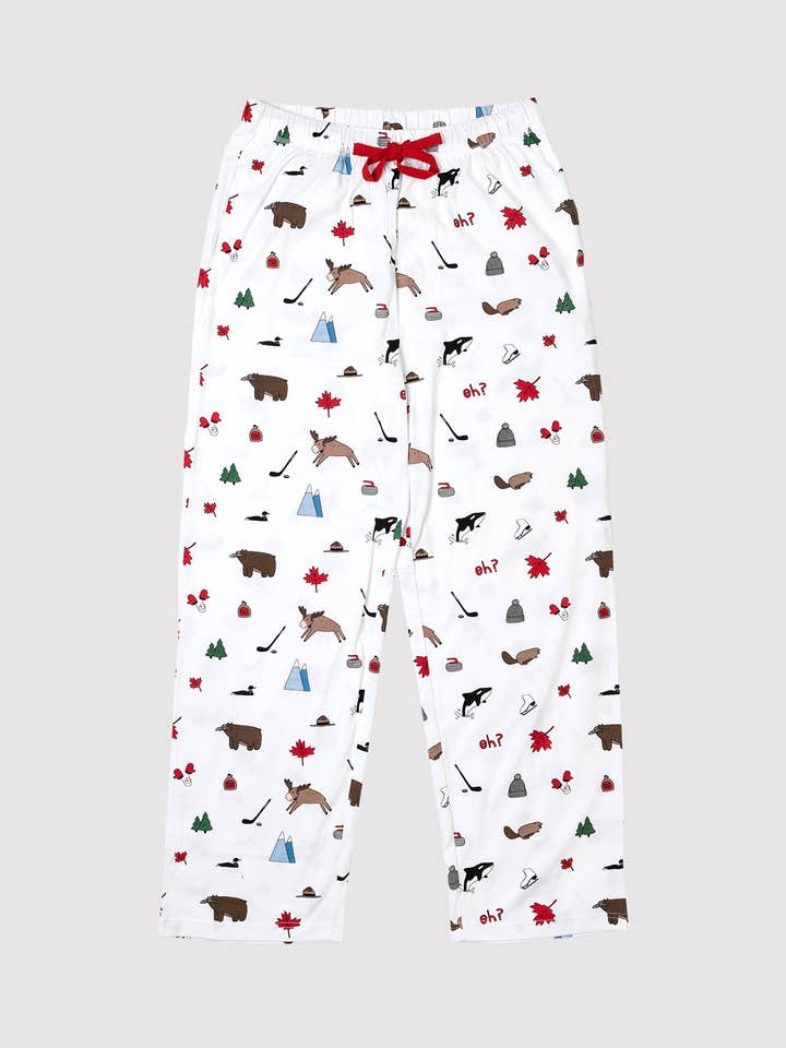 MILLIE + MOOSE - Wholesale Sleepwear Bottom - Men's - Canadiana Men's PJ Pant - MMMP0011