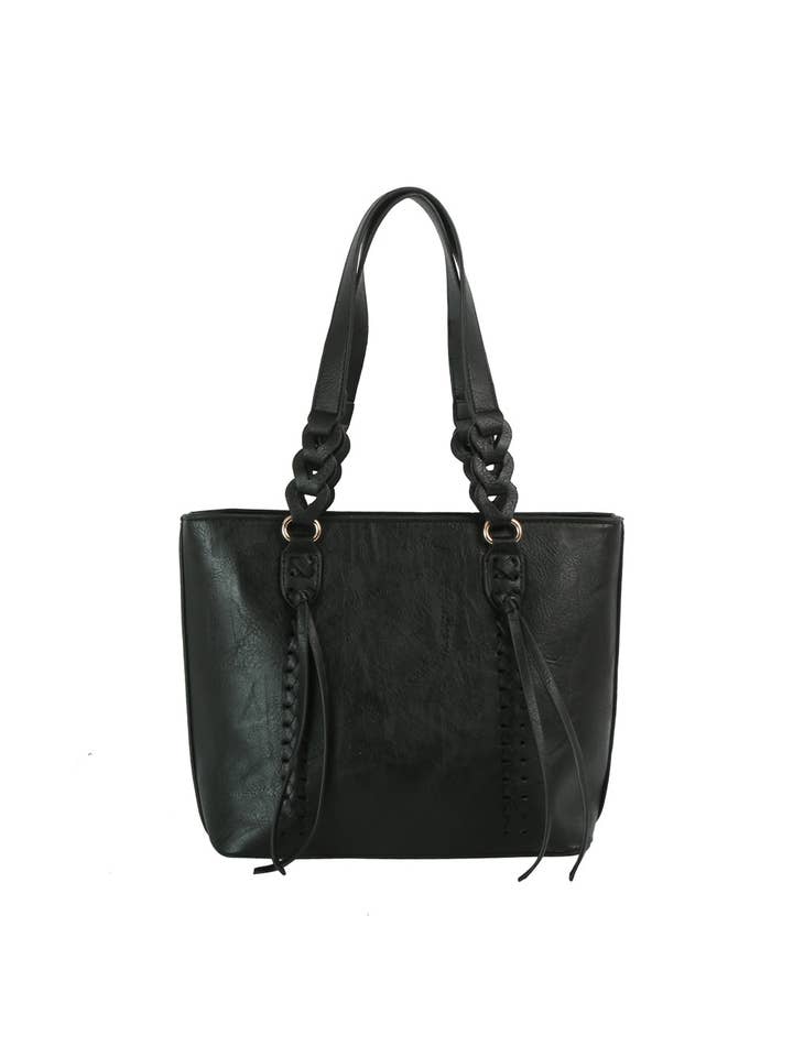 Calin Collection Handtasche mit geflochtenem Griff für den Großhandel von HR CORP