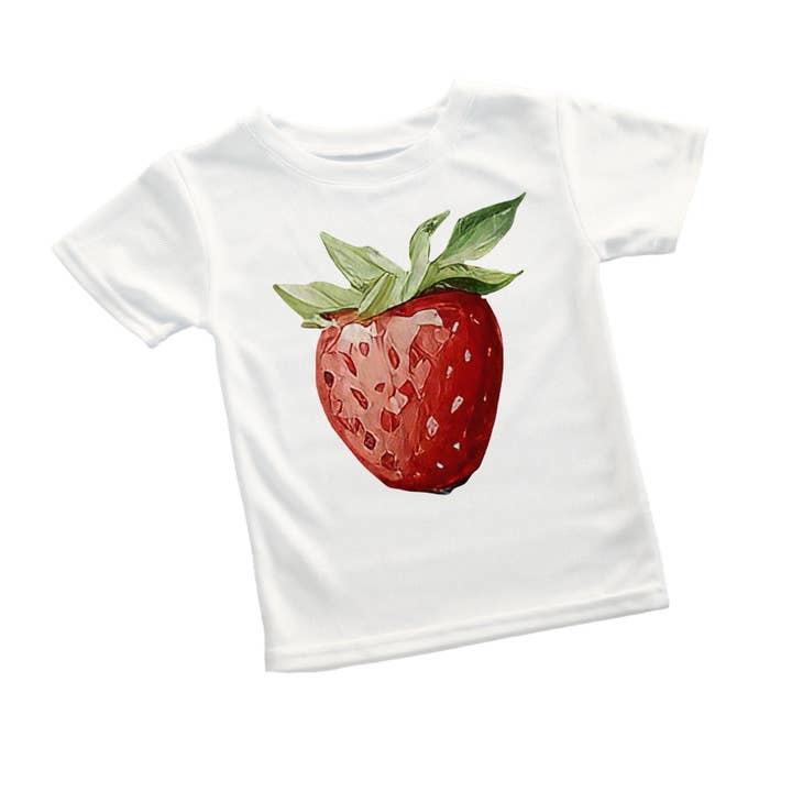 ChubbyBubbyBear - Wholesale T-Shirt - Kids - Strawberry Tee3