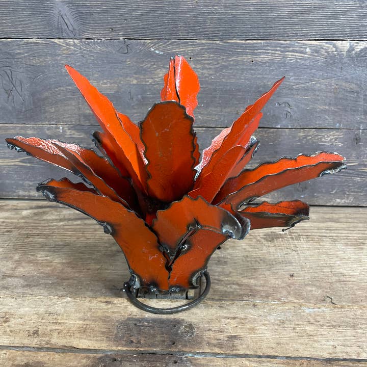 My Amigos Imports - Vendita all'ingrosso Decorazioni da tavolo - Maguey Agave Cactus di Metallo Colorato-Cactus-33x28 cm-NUOVO11