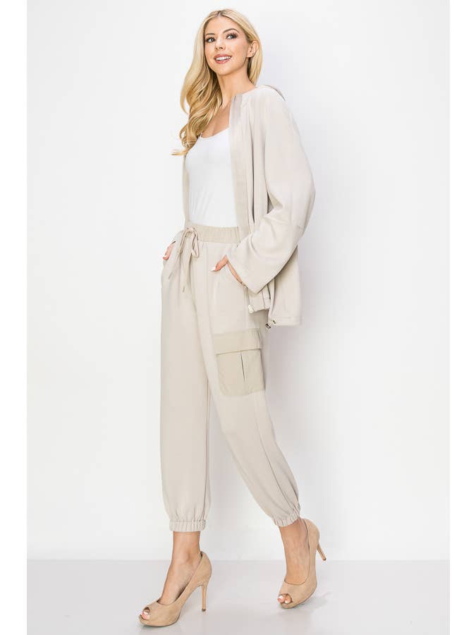 Joh Apparel - Vendita all'ingrosso Giacca - Donna - Giacca con cappuccio in maglia Kari Pointe11