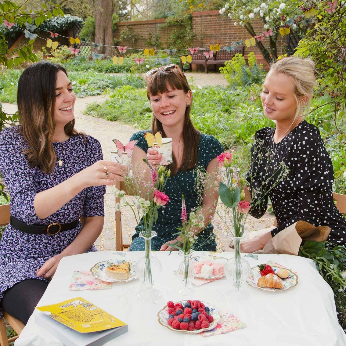 Talking Tables USA - Wholesale Disposable Cup - Fairy Paper Cups with Butterfly Detail | Party Cups |5