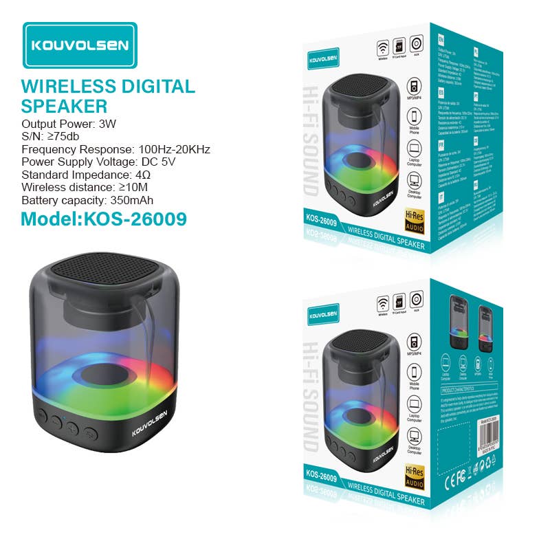 K & S WHOLESALE INC - Wholesale Speakers - Bluetooth Speaker 60ct Floor Display8