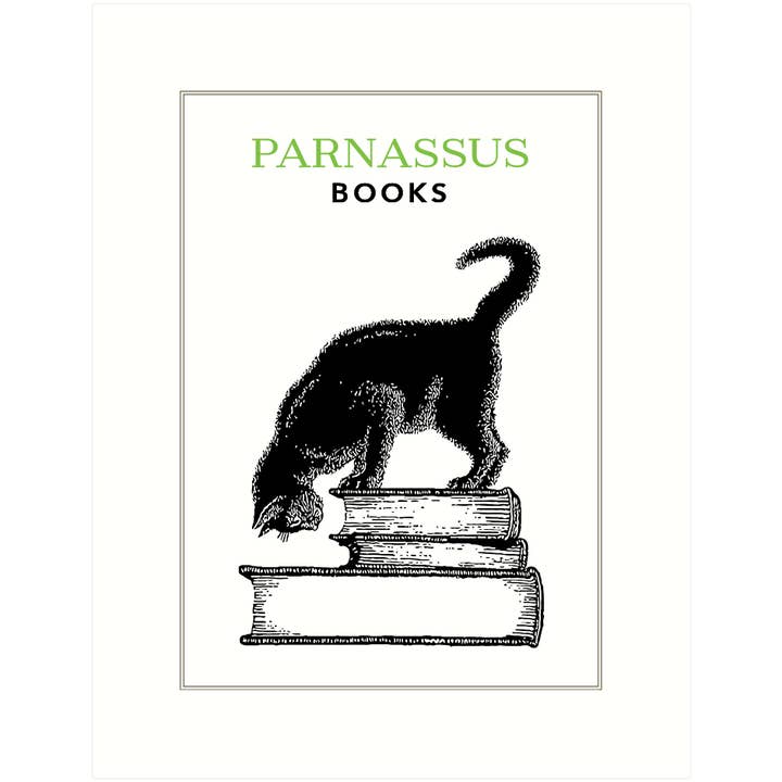 Cat on Books Bookstore | Custom Greeting Card for wholesale by Lucca Paperworks