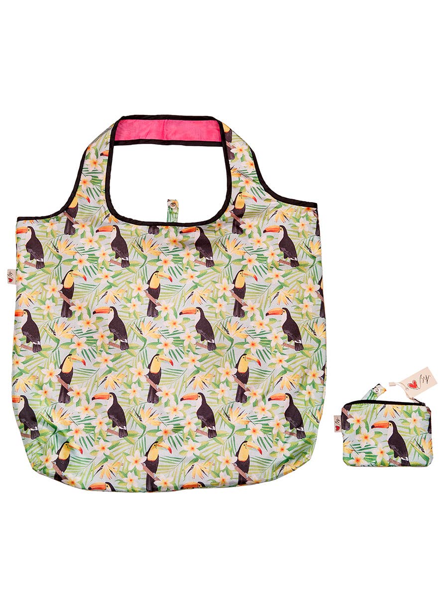 REMOVED BRAND - Wholesale Grocery/Shopping Bag - Shopping Bag / Black Parrot0