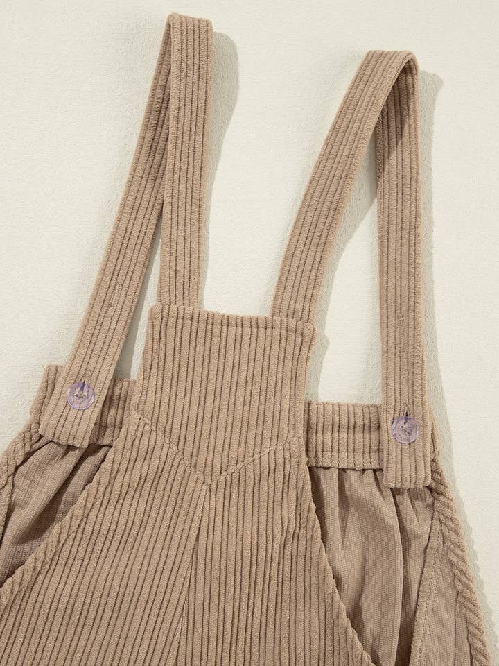 Lovesoft - Wholesale Overalls - Women's - Solid Pocketed Corduroy Overalls for Everyday Wear9