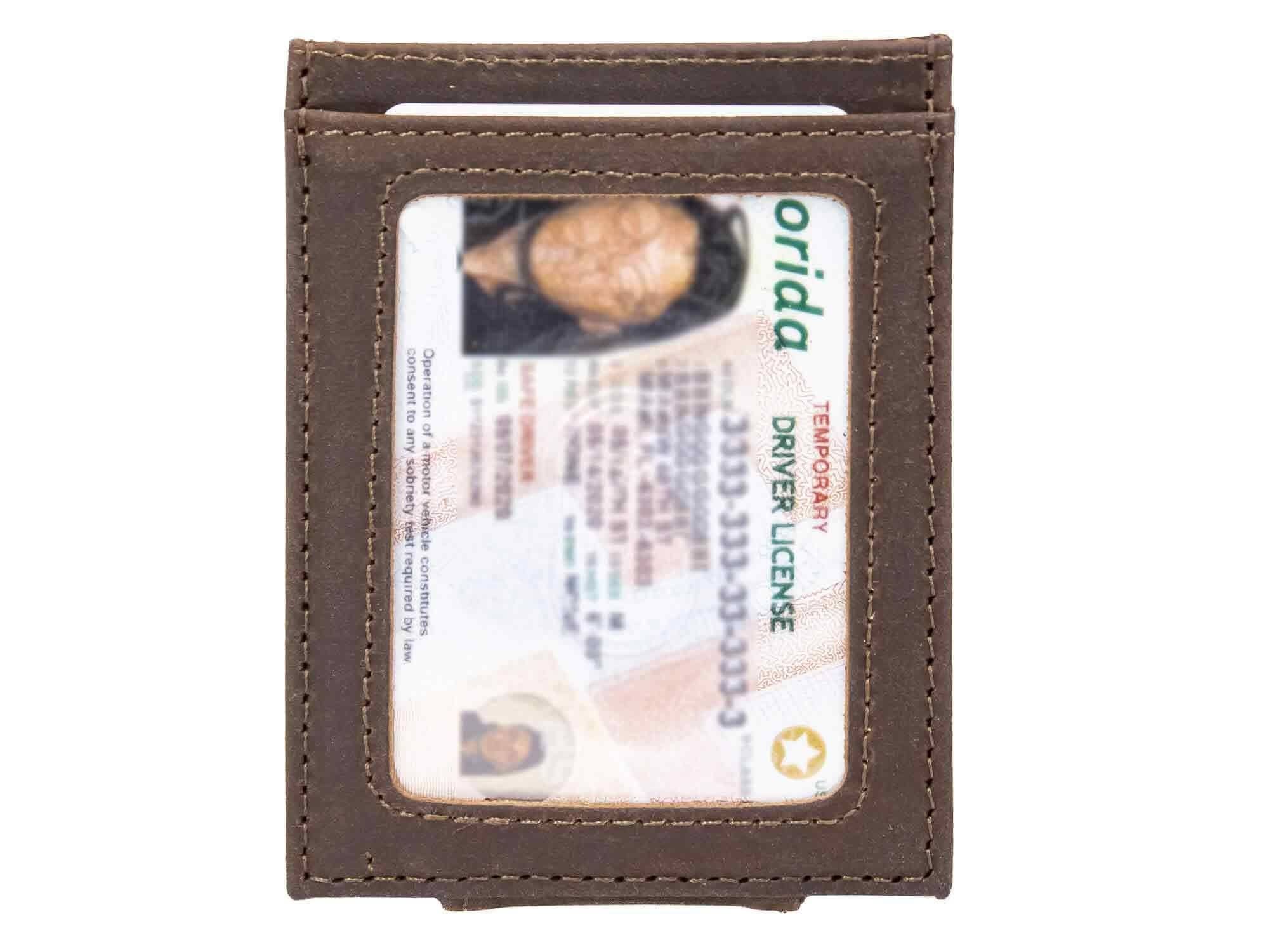 Zep-Pro - Wholesale Wallet - Men's - Georgia Bulldogs Men's Magnetic Front Pocket Old School Camo Leather Wallet.1