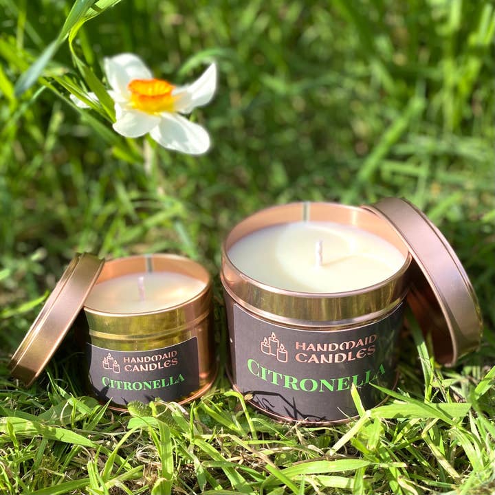 Citronella Scented Candle for wholesale by HandMaid Candles