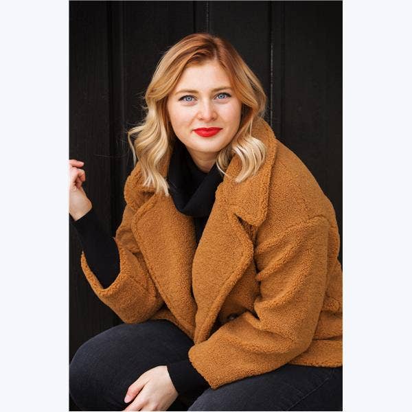 Teddy Bear Coat (65) * 100% Polyester for wholesale by Young's