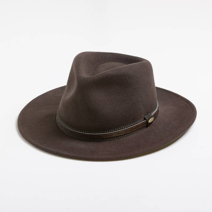 Scala Chapeau Outback en Feutre de Laine - San Antonio pour la vente par Scala Hats