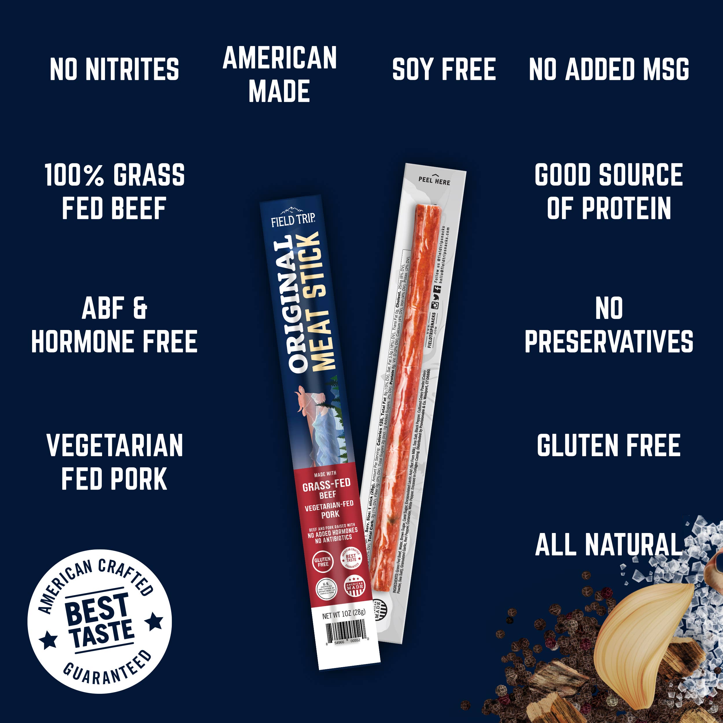 FIELD TRIP - Wholesale Jerky - Original Meat Stick (1oz)2