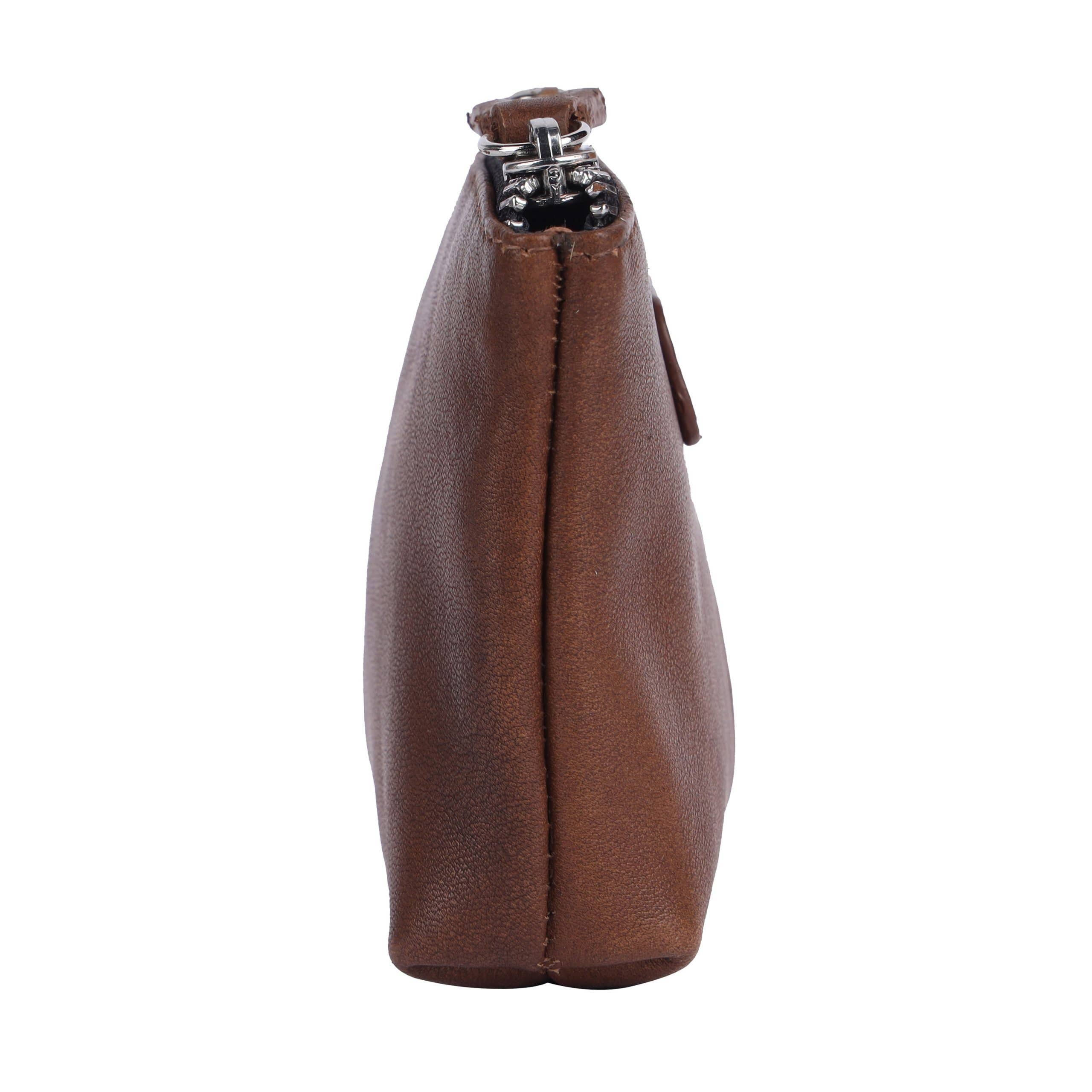 SLIDEUP - Wholesale Coin purse – Women’s - Leather Coin Purse - Tan1