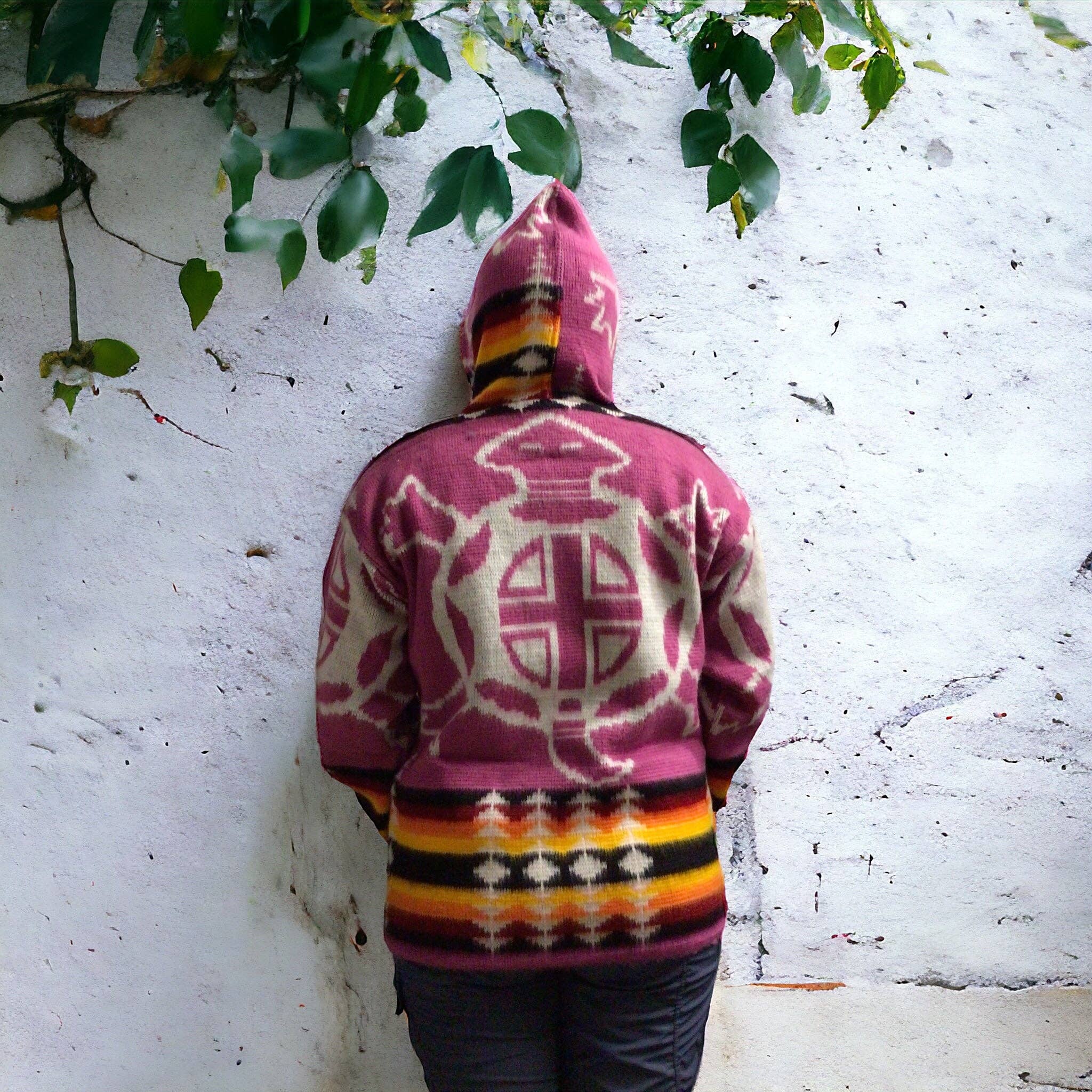 OldTribes – wholesale Hoodie - Dam – Turtle Unisex Alpaca Tröja7